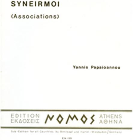 Παπαϊωάννου Γιάννης Α. - Συνειρμοί für Streichinstrumente / Percussions / Klavier / Cello