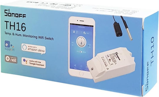 Sonoff TH16 Smart Întrerupător Intermediar Wi-Fi