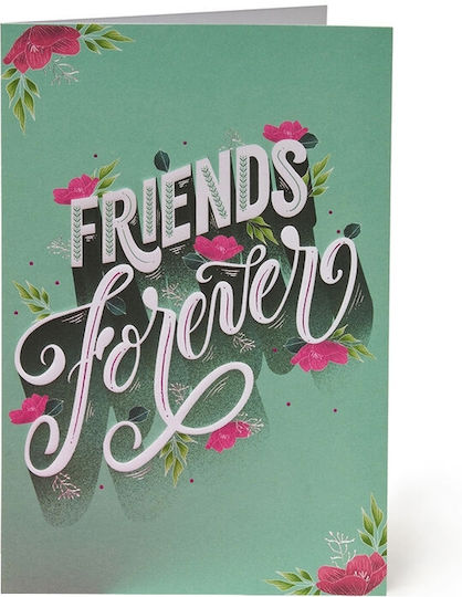 Friendes Forever Greeting Card 17x11.5cm
