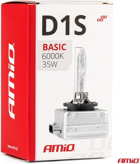 AMiO Car Lamp D1S 6000K Cold White 12V 35W