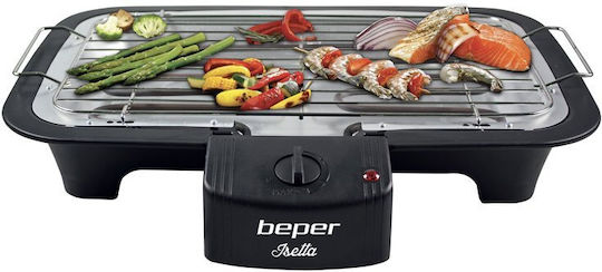 Beper Tabletop Grătar Electric Grătar 2000W cu Termostat Reglabil 37bucx21buccm