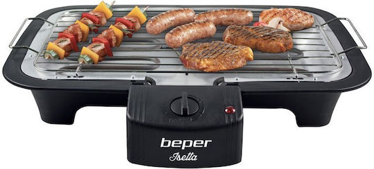 Beper Tabletop Grătar Electric Grătar 2000W cu Termostat Reglabil 37bucx21buccm
