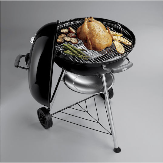 Weber Compact Charcoal Grill Kettle with Lid 57cmx57cm