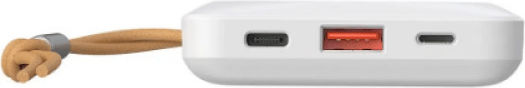 Veger MagOn Magnetic Wireless MagSafe Power Bank 10000mAh 22.5W with USB-A Port and USB-C Port Power Delivery / Quick Charge 3.0 White