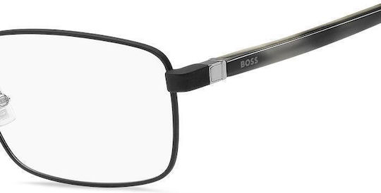 Boss Мъжки Металик Рамки За Очилa Сив BOSS 1495 I21