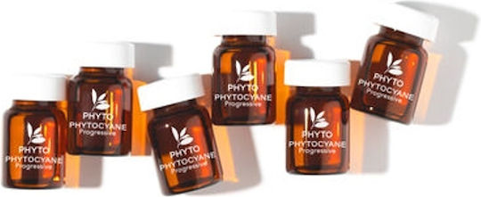 Phyto Phytocyane Traitement Progressive Hair Loss Hair Ampoules for Women 12x5ml