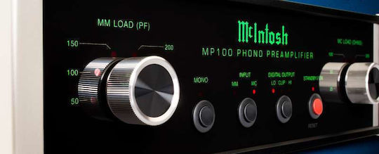 McIntosh MP100 Phono-Vorverstärker Schwarz