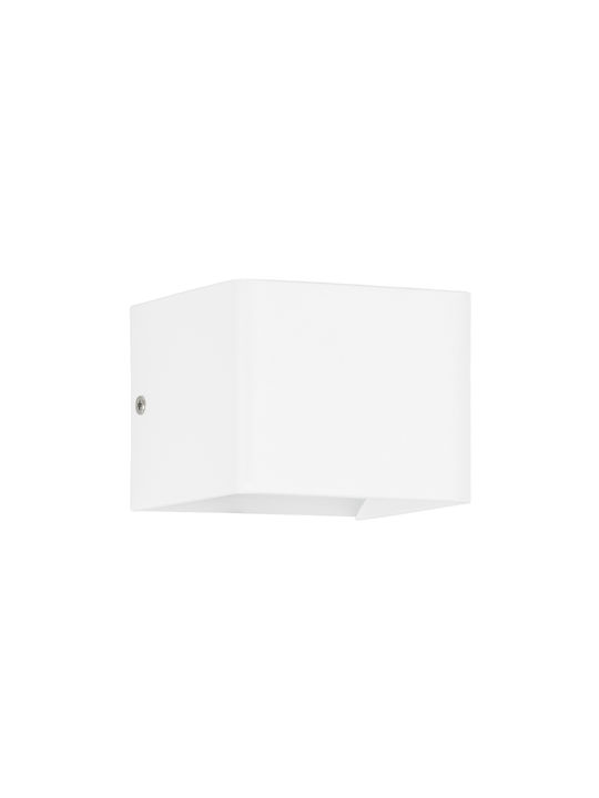 GloboStar Circoa Waterproof Wall-Mounted Outdoor Ceiling Light IP44 with Integrated LED White