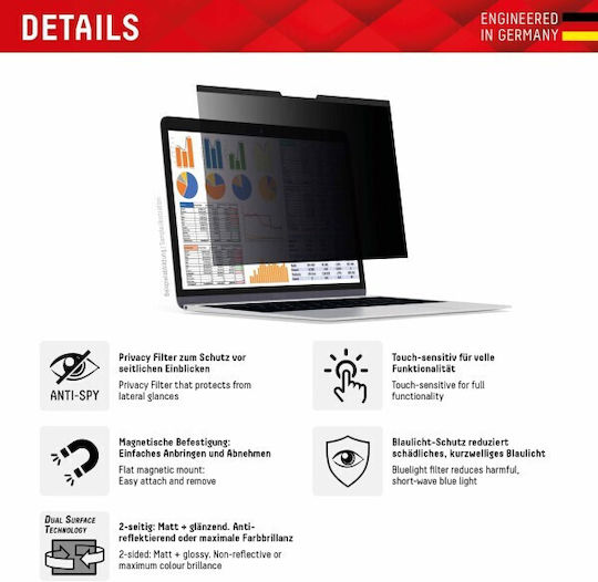 Displex Φίλτρο Οθόνης για Laptop 13.3" 01760