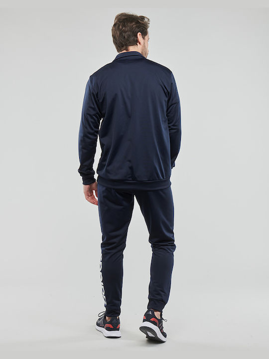 Adidas Set Sweatpants with Rubber Navy Blue