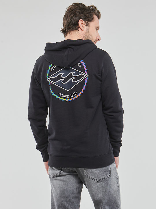 Rotor Diamond Po Sweatshirt mit Kapuze Schwarz