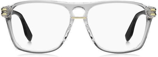 Marc Jacobs Transparent Plastic Eyeglass Frame MARC 679 900