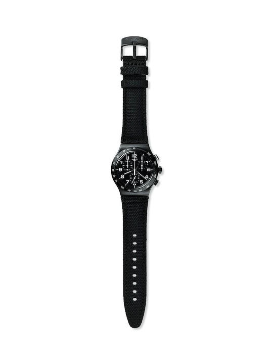 Swatch Destination NYC Riemen aus Stoff Schwarz 21mm