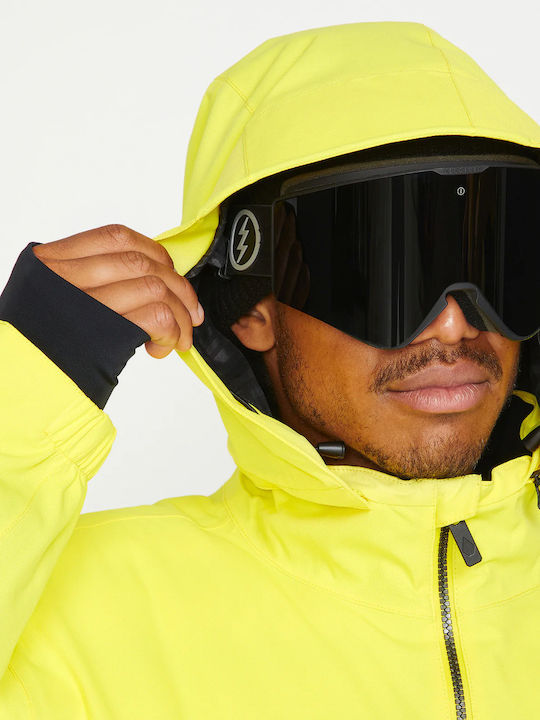 Volcom Quad Angle 2L Tds Men's Ski & Snowboard Jacket Citrus G0452305-CTR