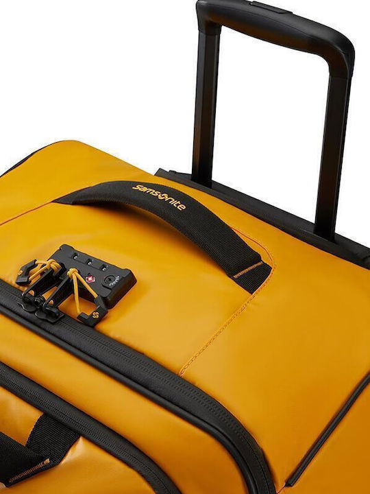 Samsonite Ecodiver Μεγάλη Βαλίτσα Ταξιδίου Υφασμάτινη Κίτρινη με 2 Ρόδες Ύψους 79εκ.