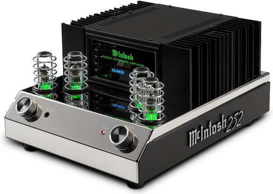 McIntosh MA252 Υβριδικός Ολοκληρωμένος Ενισχυτής Hi-Fi Mono 160W/4Ω 100W/8Ω 17568 Μαύρος