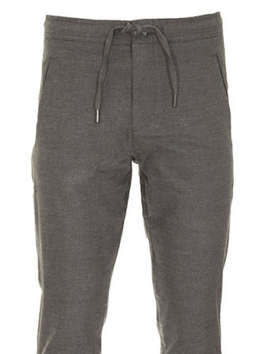 Castle Pantaloni Elastic Gri