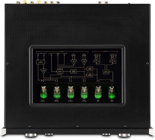 McIntosh C22 Λαμπάτος Προενισχυτής Hi-Fi Stereo 17590 Μαύρος