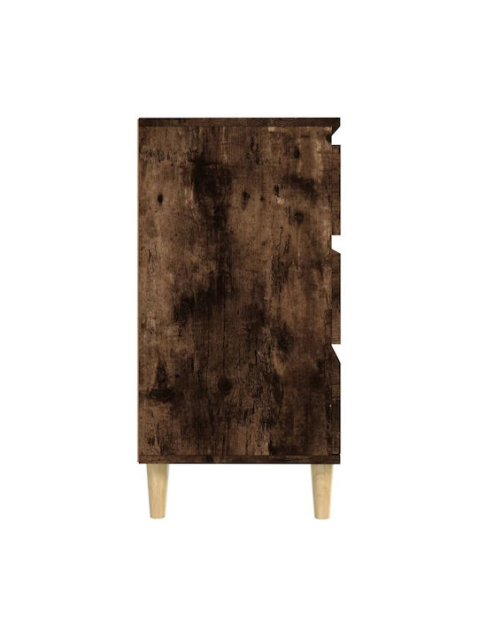 Wooden Chest of Drawers with 3 Drawers 60x35x70cm