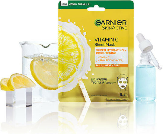Garnier Skin Active Vitamin C Super Hydrating & Brightening Sheet Mask 28gr
