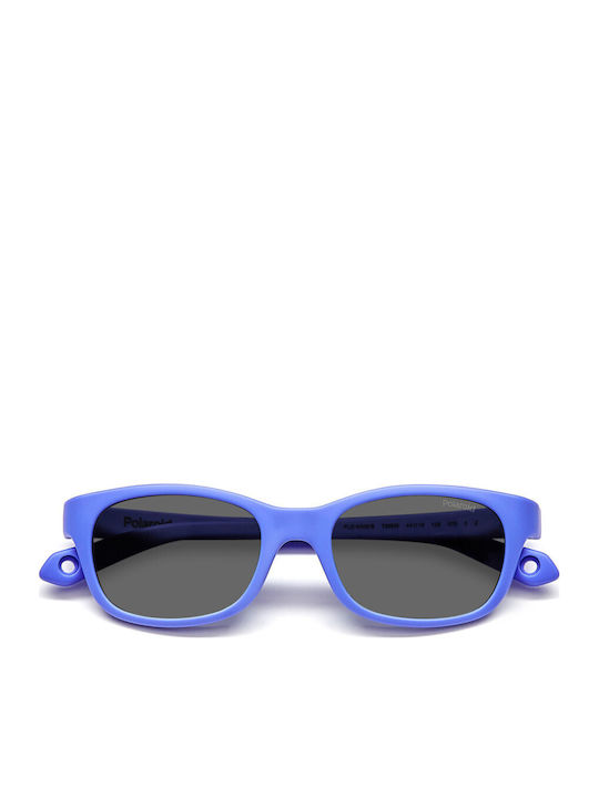 Polaroid Square Kids Sunglasses with Polarized Lenses Purple for 3-8 Years