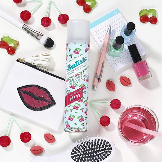 Batiste Cherry Ξηρό Σαμπουάν Όγκου για Όλους τους Τύπους Μαλλιών 200ml