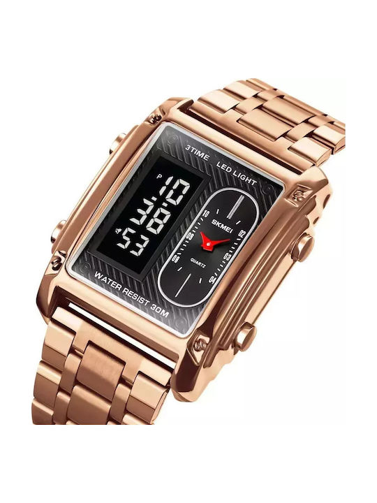 Skmei 1868 Watch Battery with Metal Bracelet