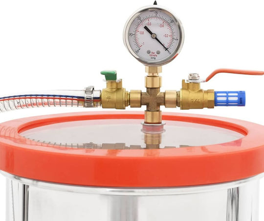 vidaXL Pump for Boat With Vacuum Chamber and Dual Pump 7.4 Liters