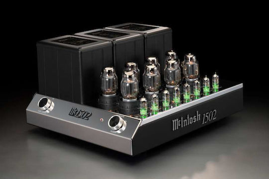 McIntosh MC1502 Тръба Усилвател на мощност Hi-Fi усилвател Stereo 17612 Черен