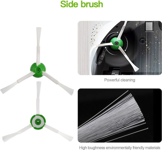 8-Piece Spare Parts Set for iRobot Robot Vacuum