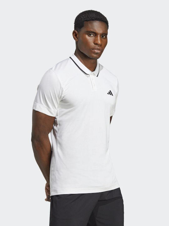 Tennis FreeLift Polo Αθλητικό T-shirt Λευκό