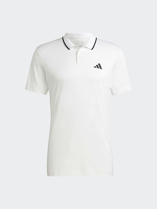 Tennis FreeLift Polo Αθλητικό T-shirt Λευκό