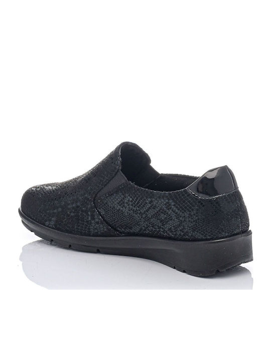 Ανατομικά Γυναικεία Slip-On Μαύρα