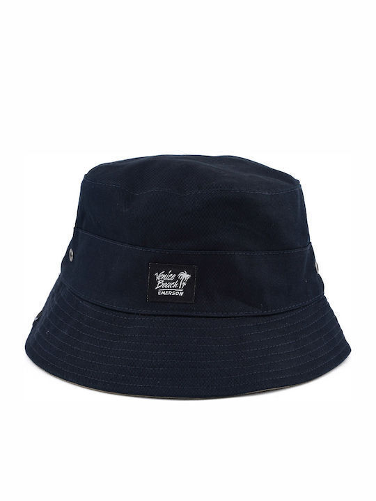 Emerson Υφασμάτινo Ανδρικό Καπέλο Στυλ Bucket Navy