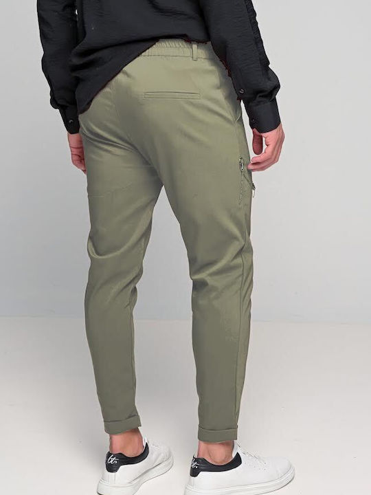 Ben Tailor Men's Trousers Grey olive oil