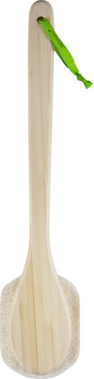 EcoTools Loofah Λούφα Απολέπισης με Ξύλινη Λαβή Μπεζ 1τμχ