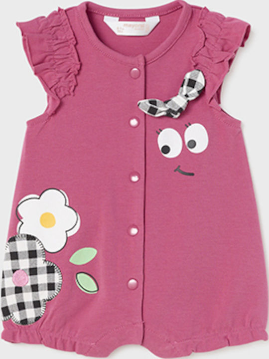 Mayoral Baby Bodysuit Set Short-Sleeved with Pants Multicolour 2pcs