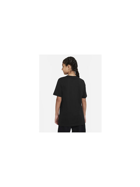 Nike Tricou pentru copii Negru