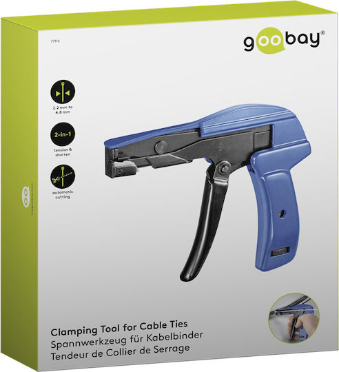 Goobay 77116 Bindungspistole Kabelbinder-Werkzeug