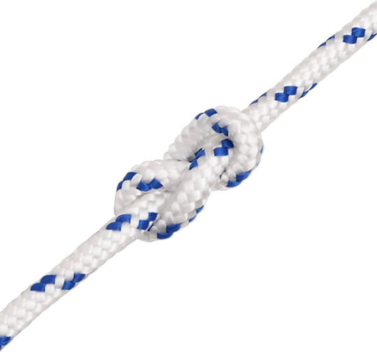 vidaXL Rope Knitted 8mm White