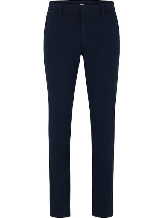 Kaito1 Παντελόνι Chino Ελαστικό σε Slim Εφαρμογή Navy Μπλε