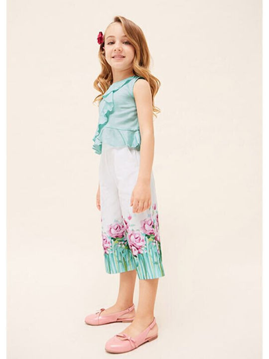 Kids' Set with Pants Summer 2pcs Light Blue