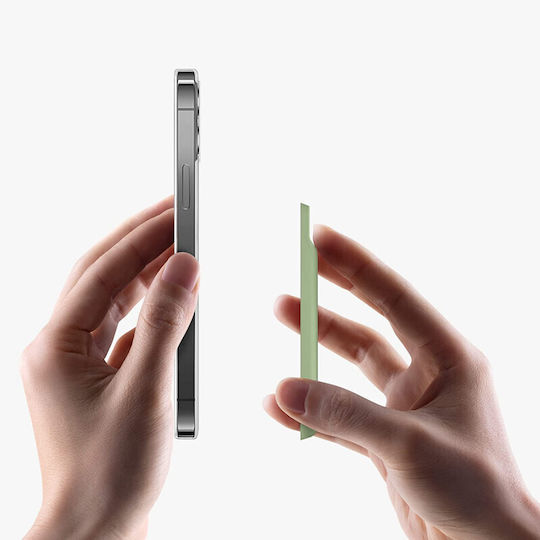 KWmobile MagSafe Θήκη Καρτών 12 Series / iPhone 13 Series / iPhone 14 Series Mint Matte