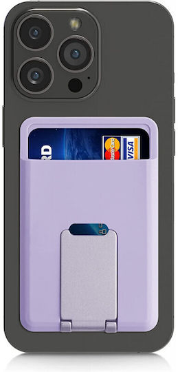 KWmobile MagSafe Θήκη Καρτών 12 Series / iPhone 13 Series / iPhone 14 Series Light Lavender
