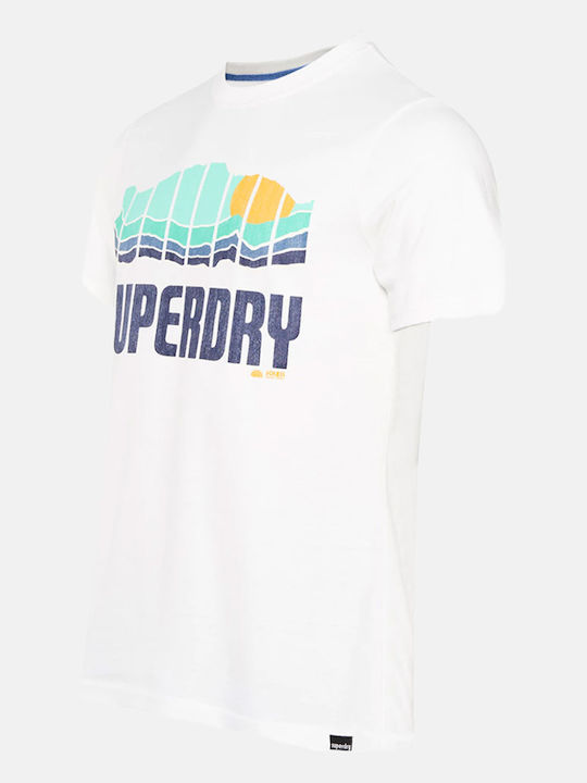 Great Outdoors T-shirt Natural White Marl