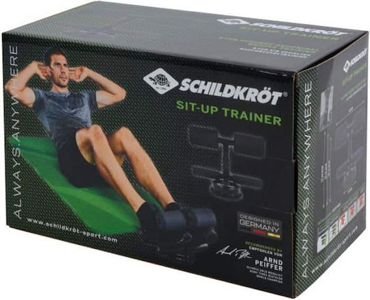 Schildkrot Fitness Sit-Up Trainer 960143 Abdominal Sit Up Assistant Black with Suction Cup