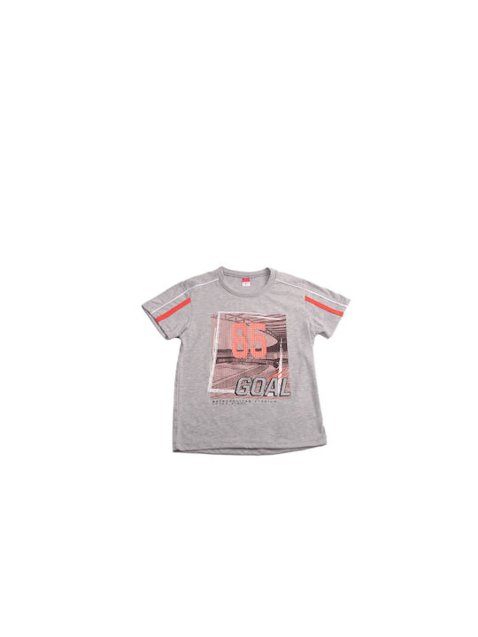 Joyce Kids Set with Shorts Summer 2pcs Gray