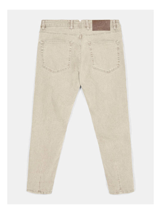 Alex Ανδρικό Παντελόνι Τζιν με Relaxed Tapered Εφαρμογή Coriander