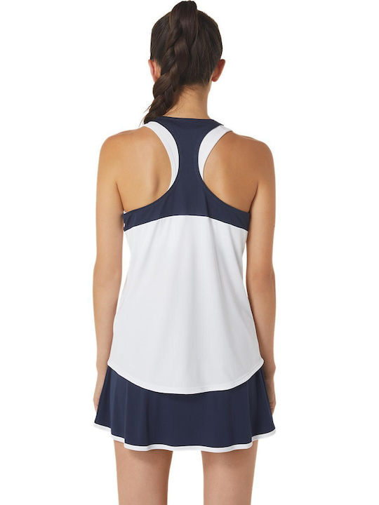 ASICS Women's Athletic Blouse Sleeveless White