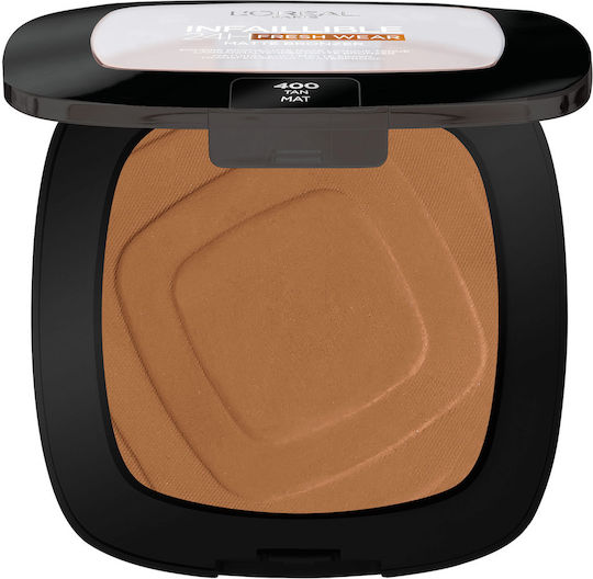 L'Oreal Paris Infallible 24H Fresh Wear Matte Bronzer Bronzer 400 Tan Dore 9gr